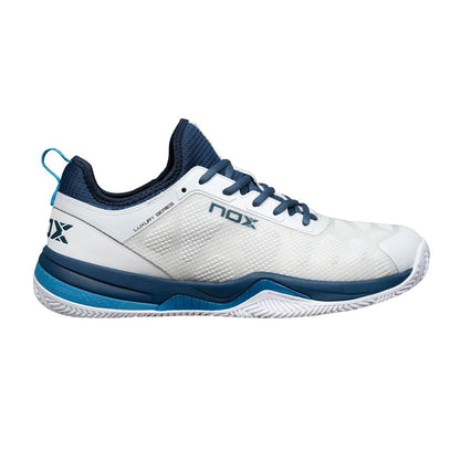 NOX NERBO White/Blue 2024 Padel Shoes