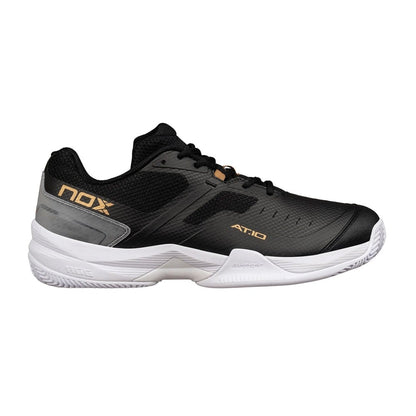 NOX AT10 PRO Black/Gold 2024 Padel Shoes