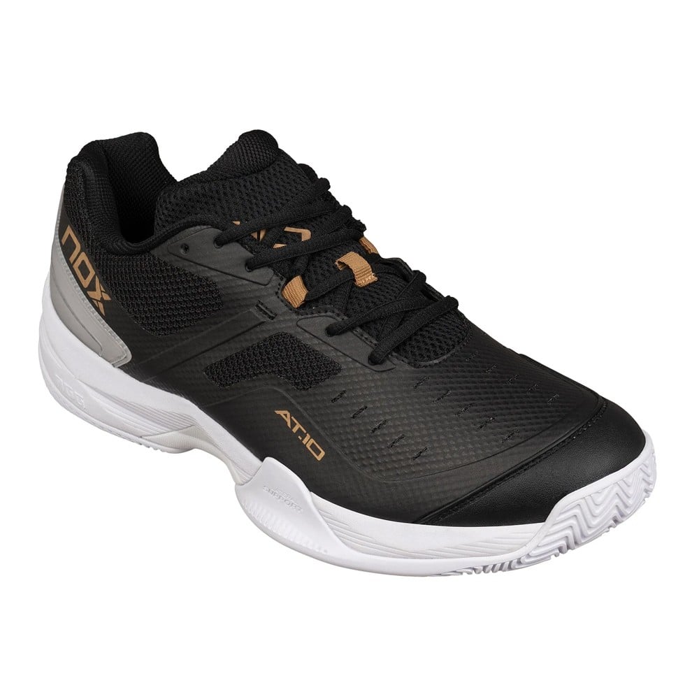 NOX AT10 PRO Black/Gold 2024 Padel Shoes