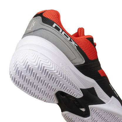 NOX AT10 PRO Black/Red 2024 AGUSTIN TAPIA Padel Shoes