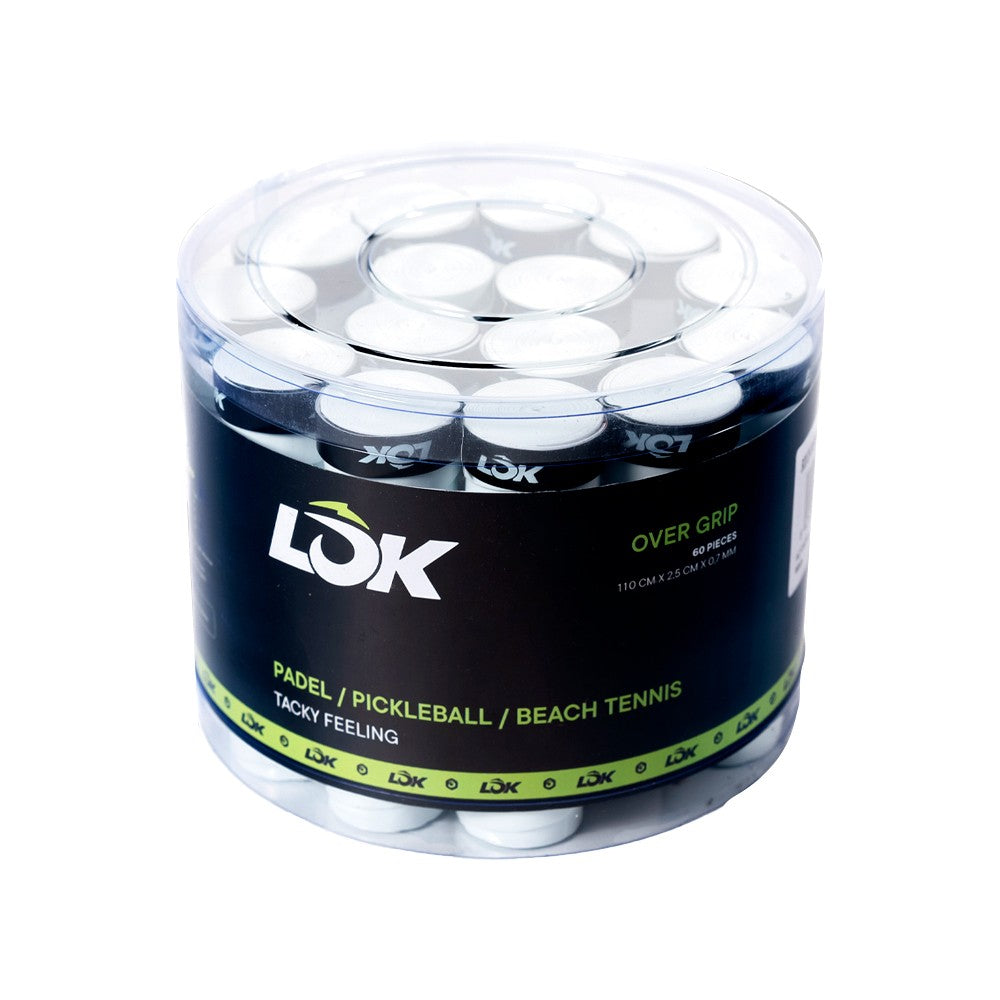 Lok Set de Overgrips LOK Blanco 60X