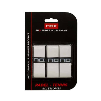 Overgrips NOX PRO White Overgrips 3X