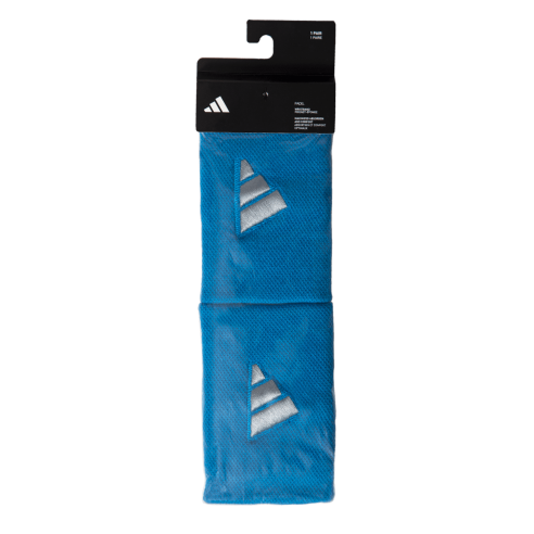 ADIDAS L Blue Grey Wristband X2