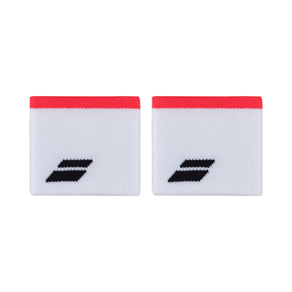 BABOLAT LOGO White red Wristband